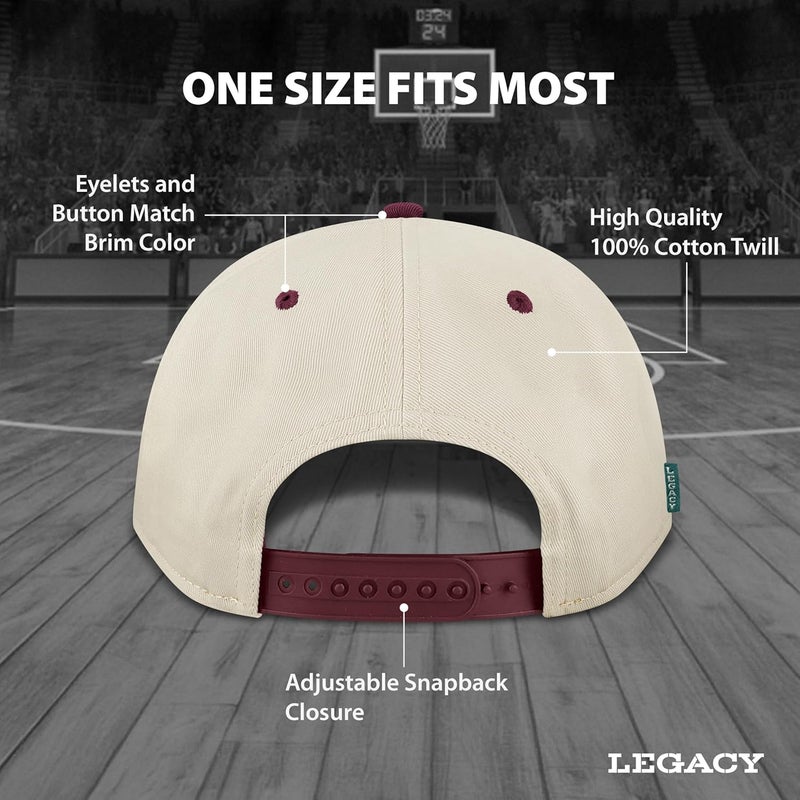 Legacy NCAA Officially Licensed Baseball Hat, Lightweight Cap for Men & Women, HTA, One Size Fits Most, Adjustable Closure - Image 2